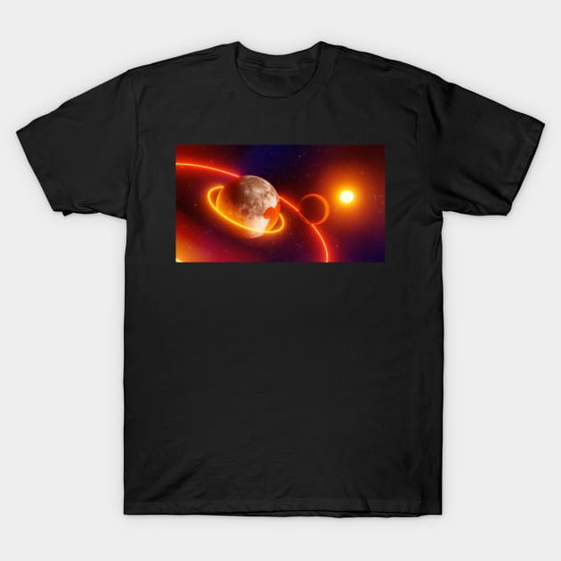 [ infinite orbital ] by timenotspace T-Shirt by time 🔮
